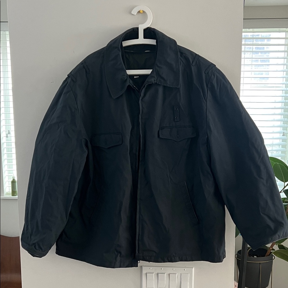 Men's Black Jacket Ultra Protection Police issue 3M insulate